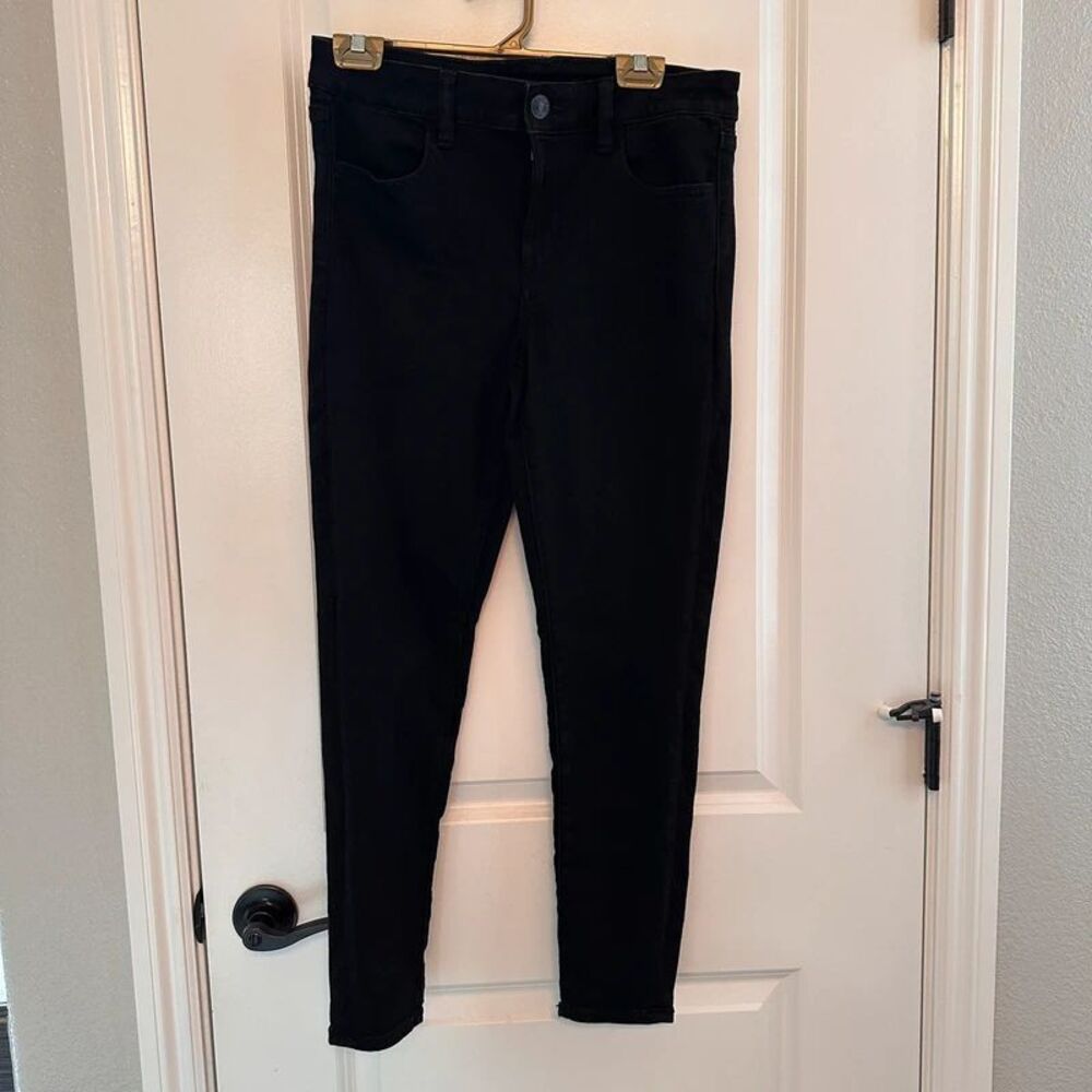 American Eagle black skinny jeans